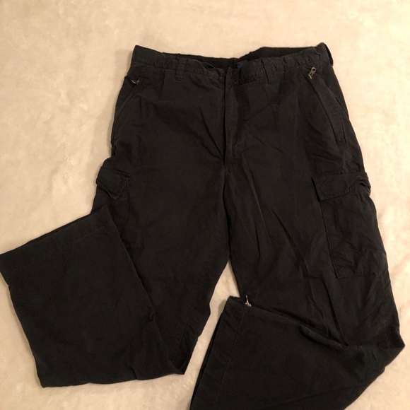 Gap Black Lined Cargo Pants Men’s Size XL